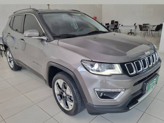 JEEP COMPASS 2.0 16V FLEX LIMITED AUTOMÁTICO JEEP COMPASS 2.0 16V FLEX LIMITED AUTOMÁTICO
